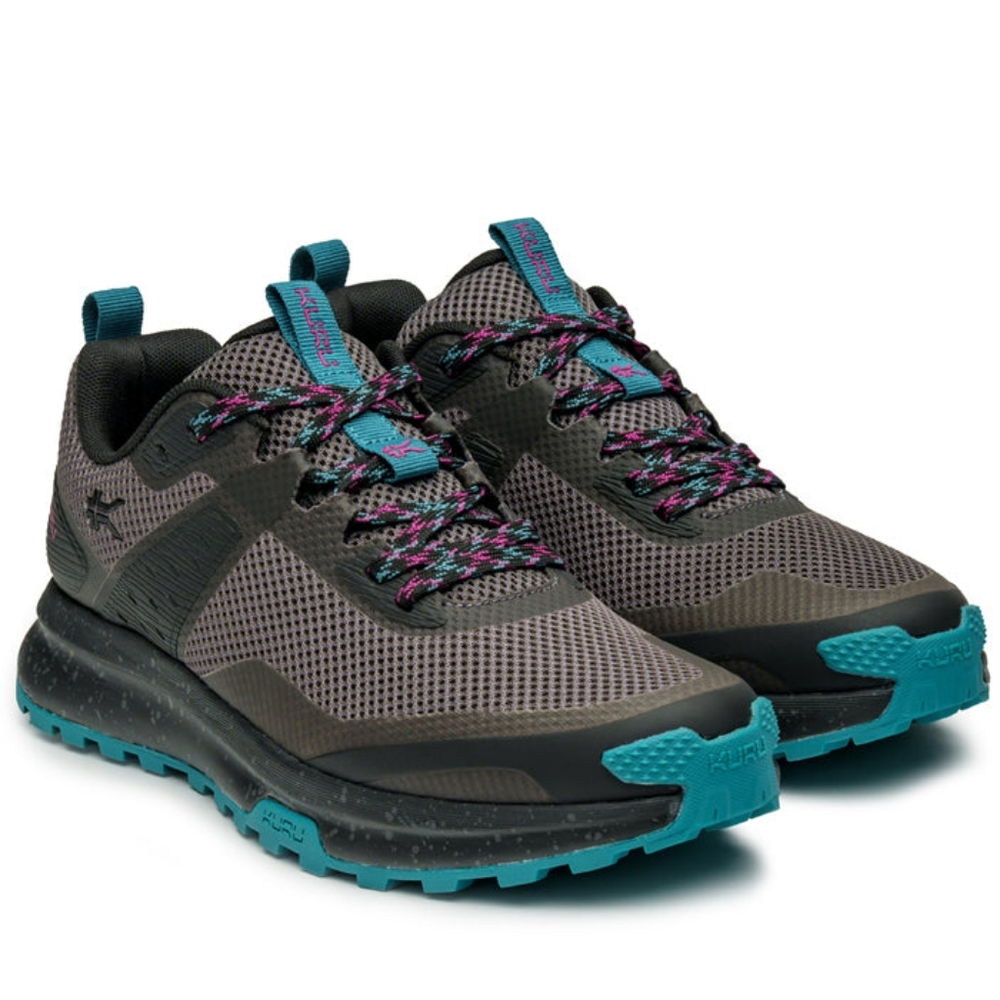 KURU Atom Women's Sneaker Sz 12M Black/Grey/Teal